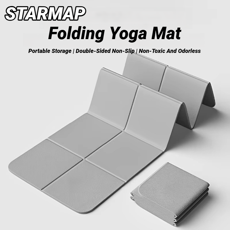 Pilates Yoga Matte - Estera de Yoga plegable, ecológica, Tpe,