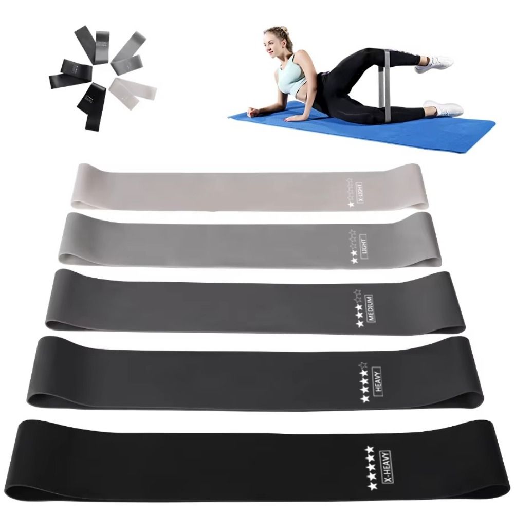 Pilates Yoga Circle - 5 uds TPE bandas de resistencia