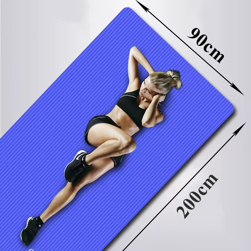 Pilates Yoga Matte - Colchoneta de Yoga Gruesa de 200x90x1cm,