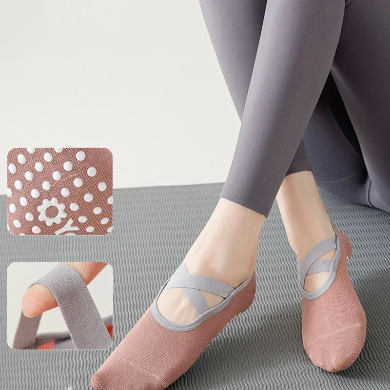 Pilates Yoga Diferencias - Nuevos calcetines cortos de Yoga con