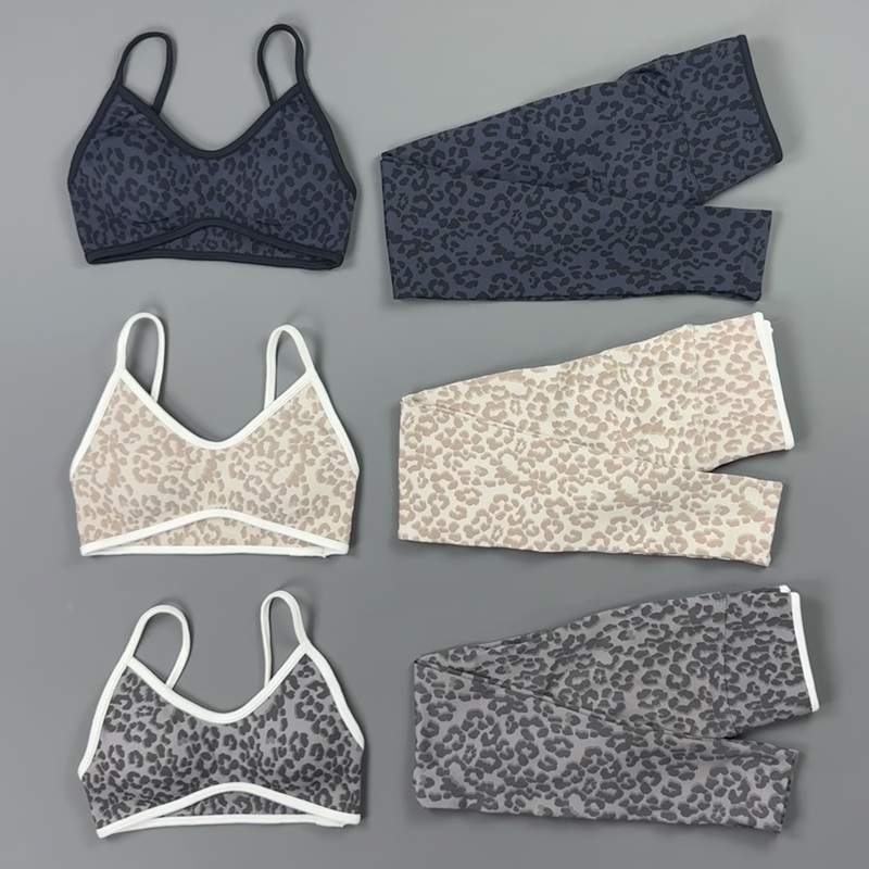 Pilates Yoga Leggings - Conjunto de Yoga de 2 Piezas