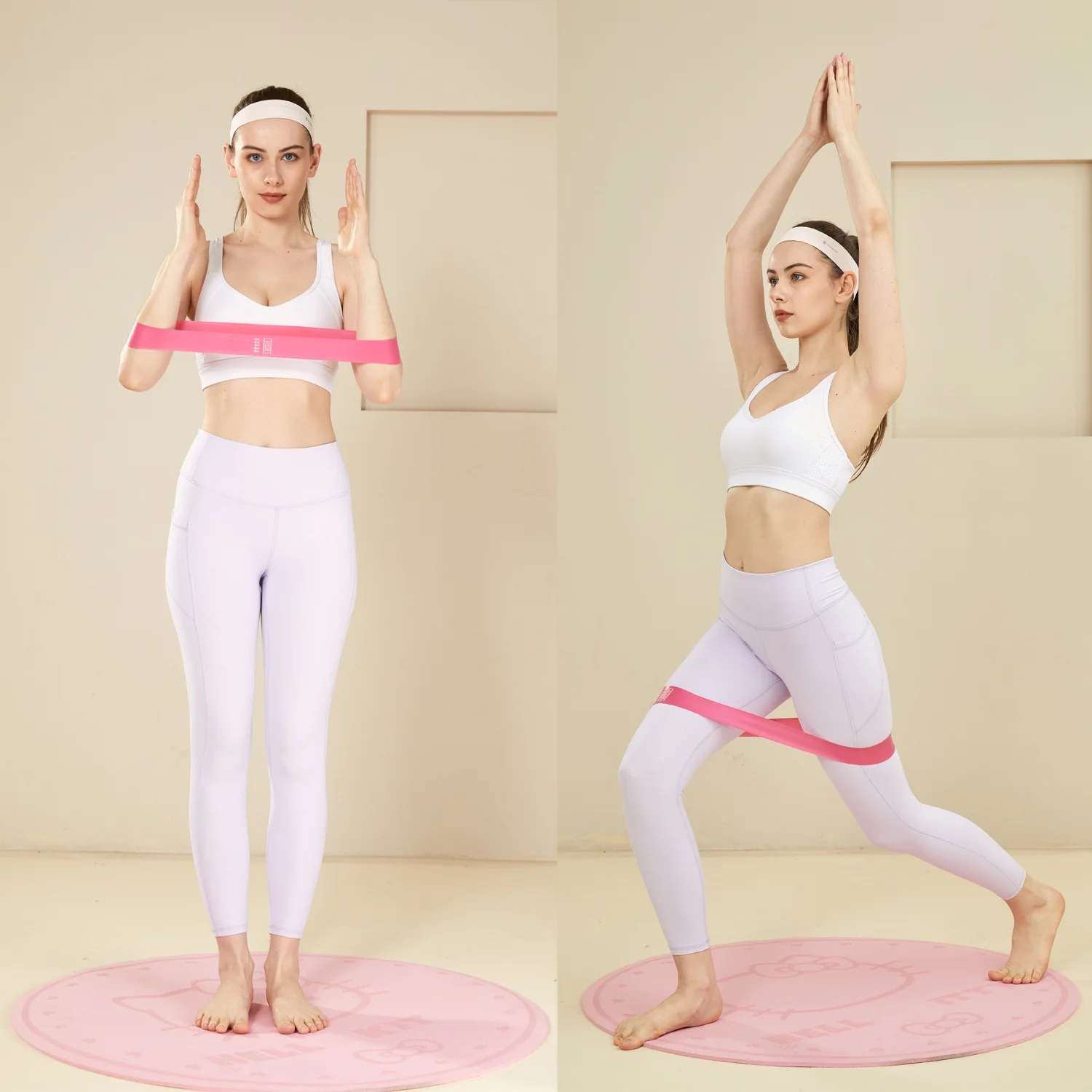Bandas elásticas de resistenci - Pilates Yoga Diferencias reseña y precio