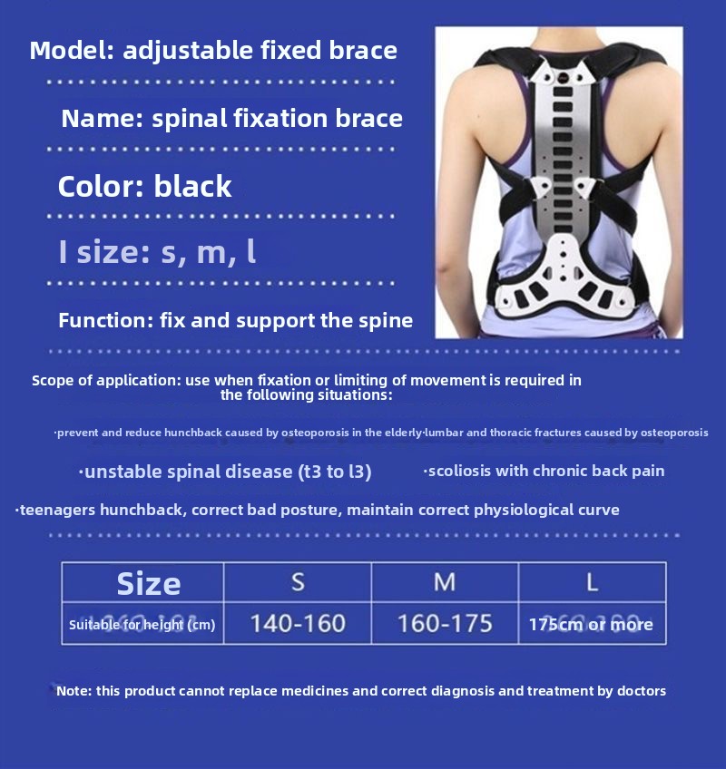Soporte de espalda ajustable p - Posture Pole Corrector reseña y precio