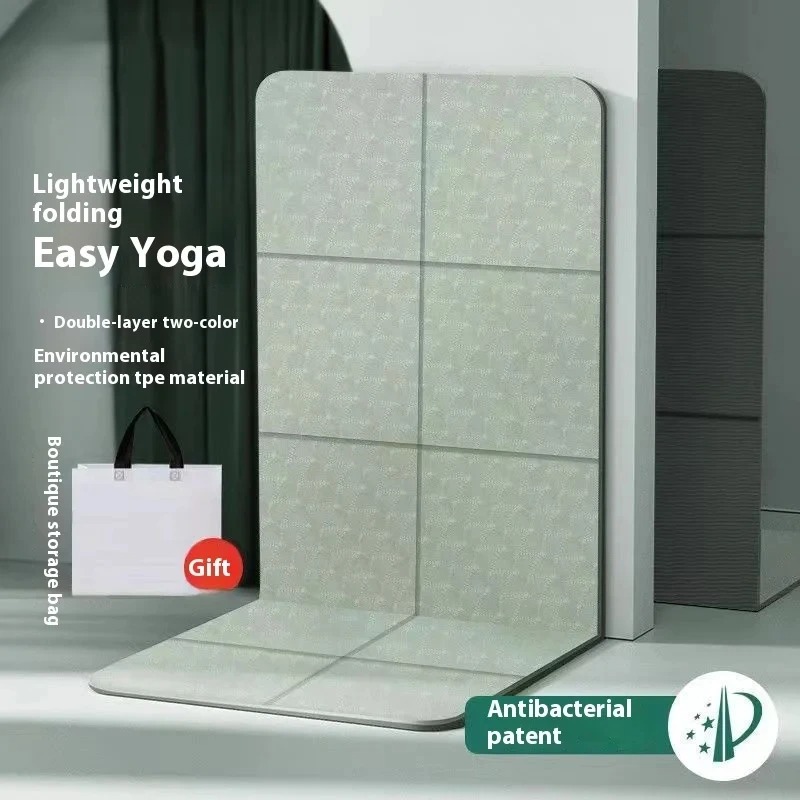 Estera de Yoga plegable antide - Pilates Yoga Matte reseña y precio