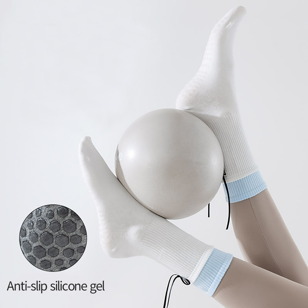 Calcetines de yoga de doble ca - Pilates Yoga Hose reseña y precio