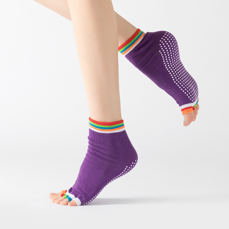 Calcetines coloridos de Pilate - Pilates Yoga Hose reseña y precio