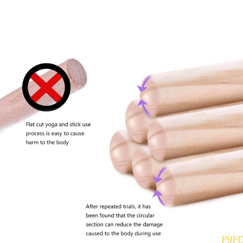 Bastón de Yoga de Madera para  - Posture Pole Corrector reseña y precio