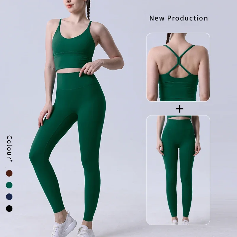 Ropa de Yoga de 2 piezas, chán - Pilates Yoga Legging reseña y precio