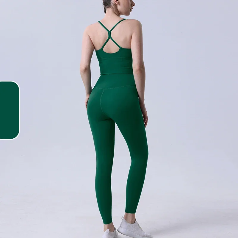 Ropa de Yoga de 2 piezas, chán - Pilates Yoga Legging reseña y precio