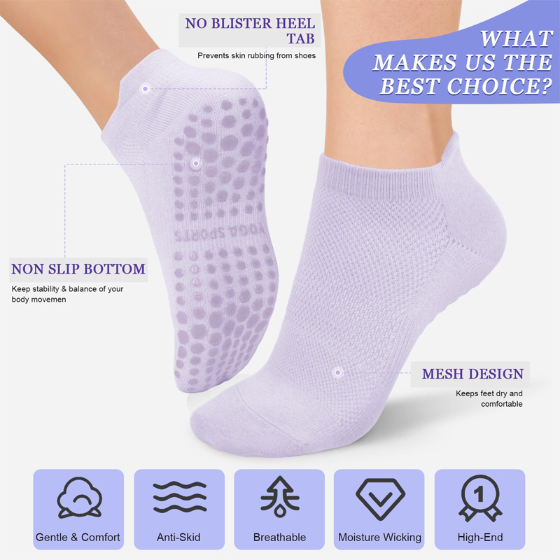 3 pares de calcetines de yoga  - Pilates Yoga Hose reseña y precio