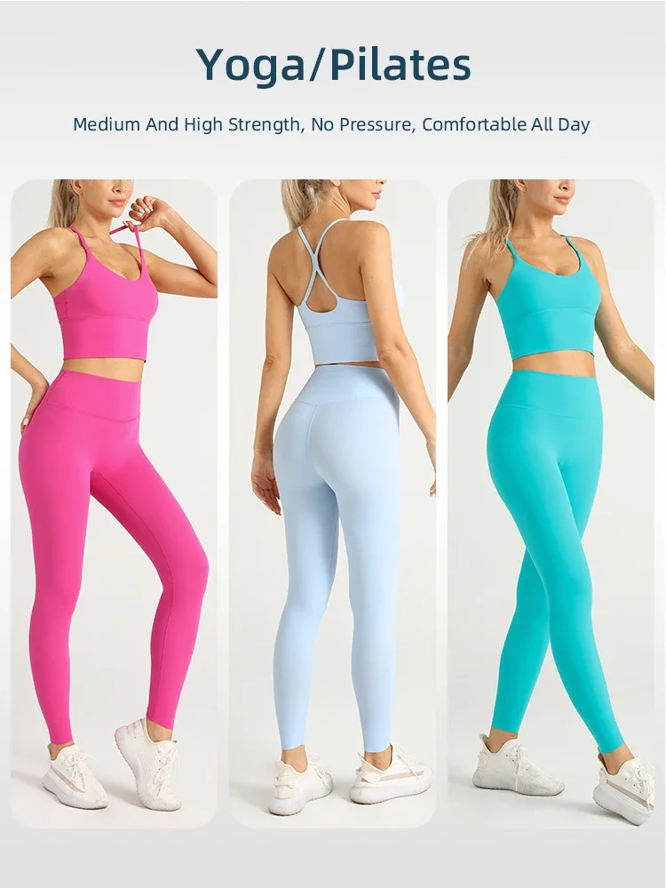 Ropa de Yoga de 2 piezas, chán - Pilates Yoga Legging reseña y precio