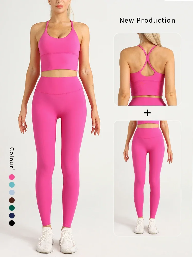 Ropa de Yoga de 2 piezas, chán - Pilates Yoga Legging reseña y precio