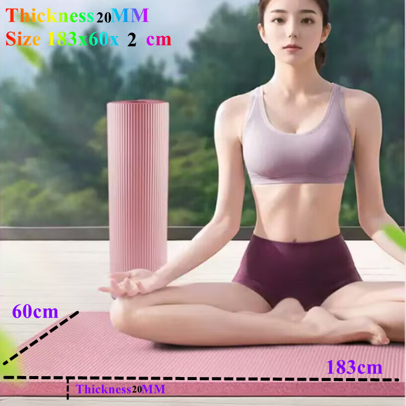Estera de Yoga antideslizante  - Pilates Yoga Matte reseña y precio