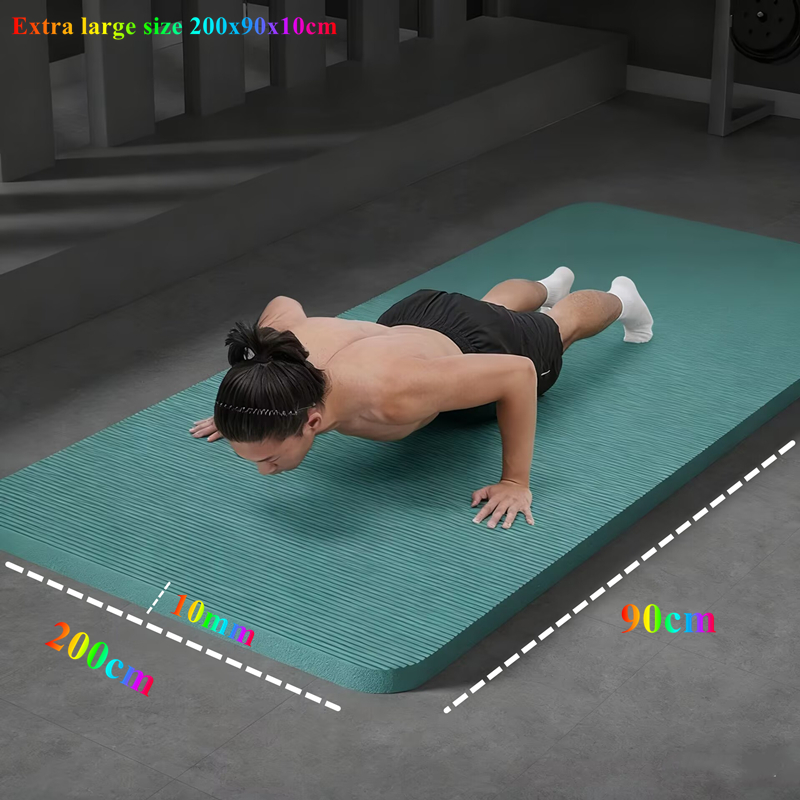 Colchoneta de Yoga Gruesa de 2 - Pilates Yoga Matte reseña y precio