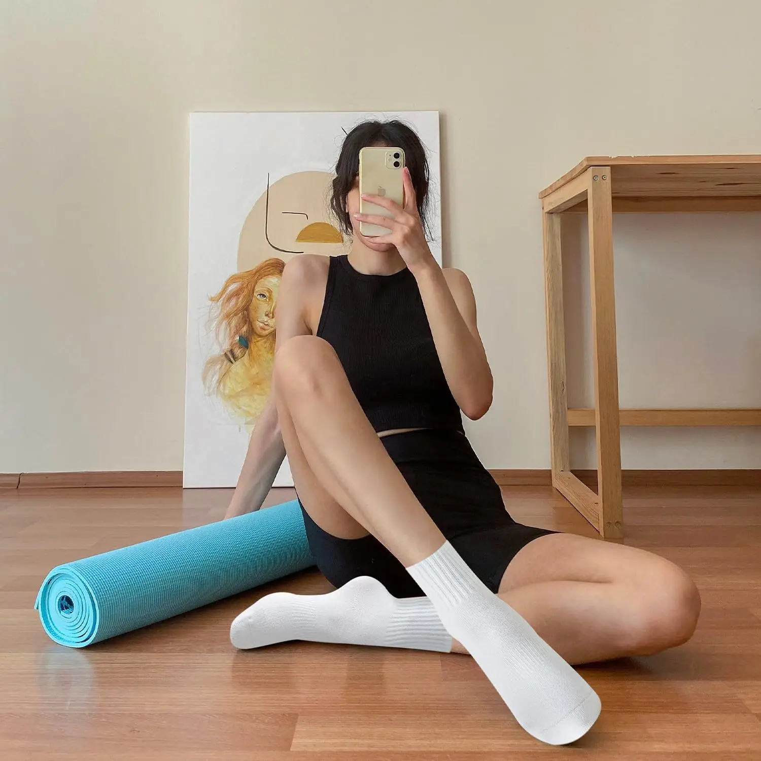 4 pares de calcetines de yoga  - Pilates With Yoga reseña y precio