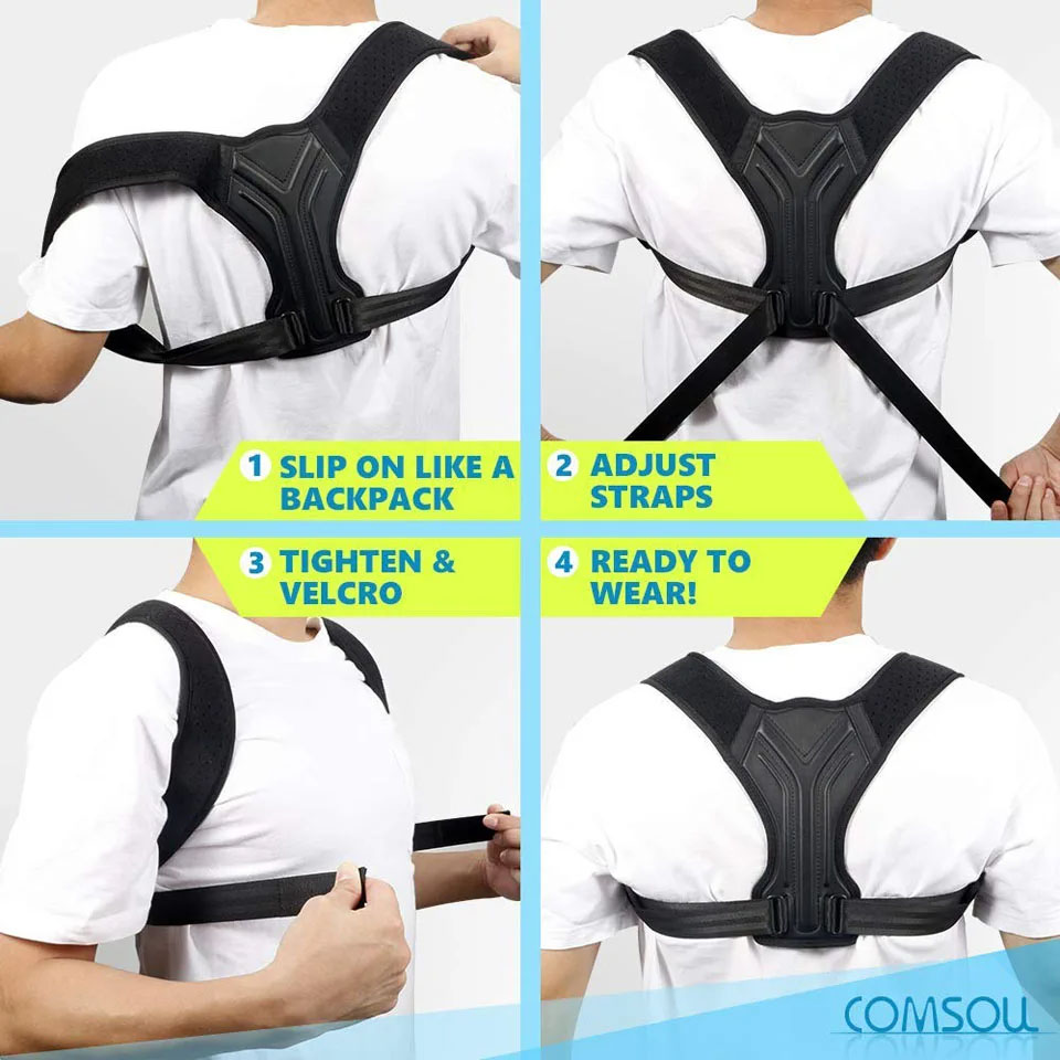 Cinturón correctivo transpirab - Posture Pole Corrector reseña y precio
