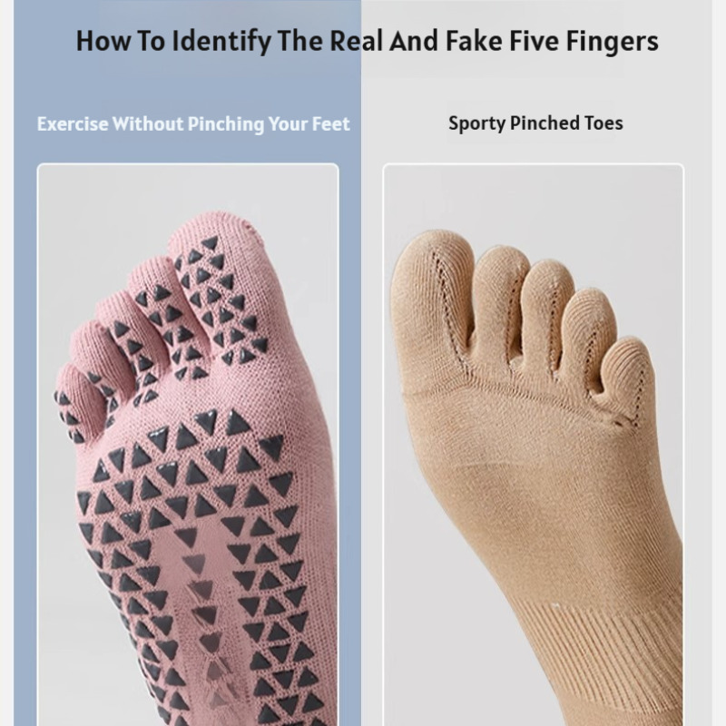 Calcetines de yoga finos de ci - Pilates With Yoga reseña y precio