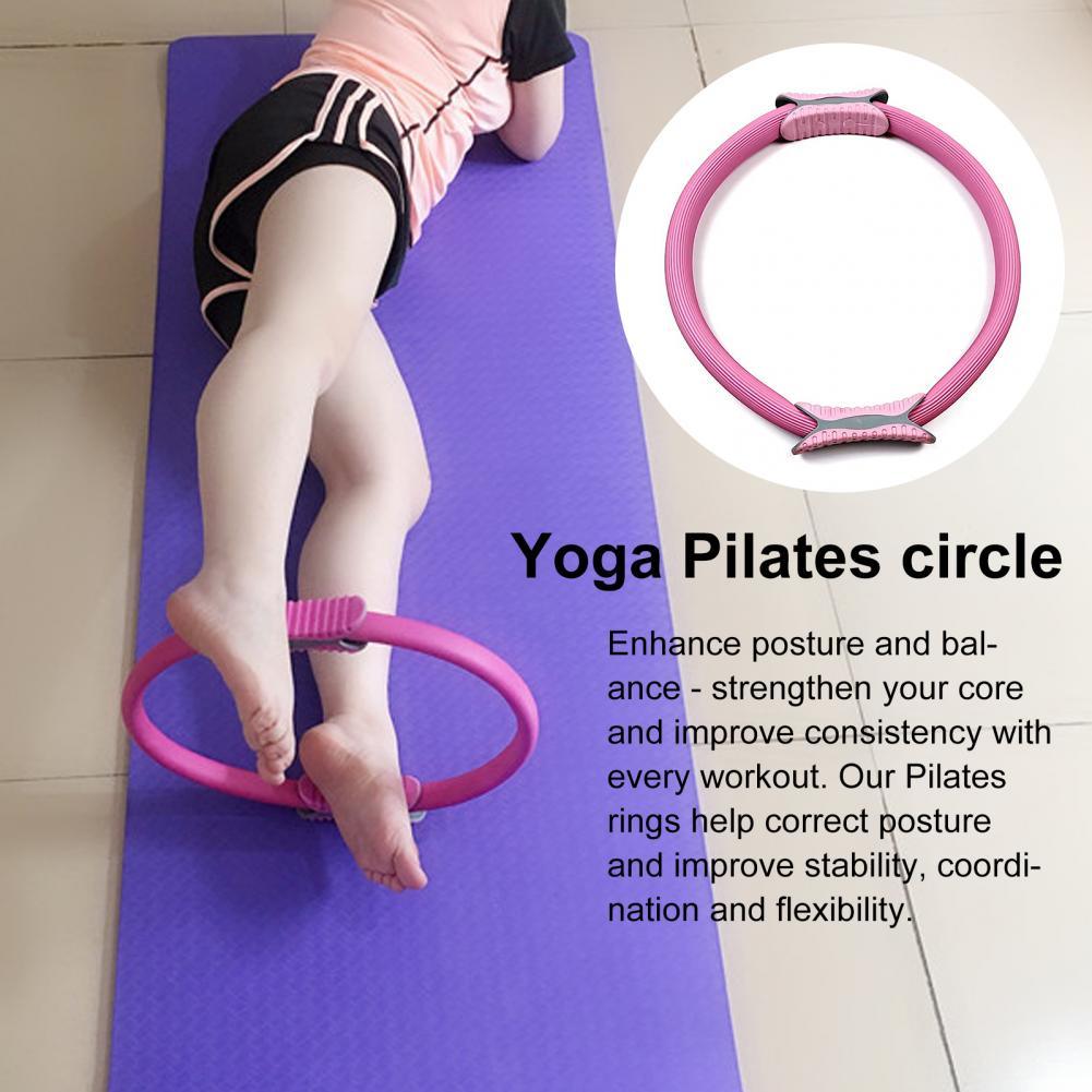 Anillo elástico de Pilates con - Pilates Yoga Circle reseña y precio
