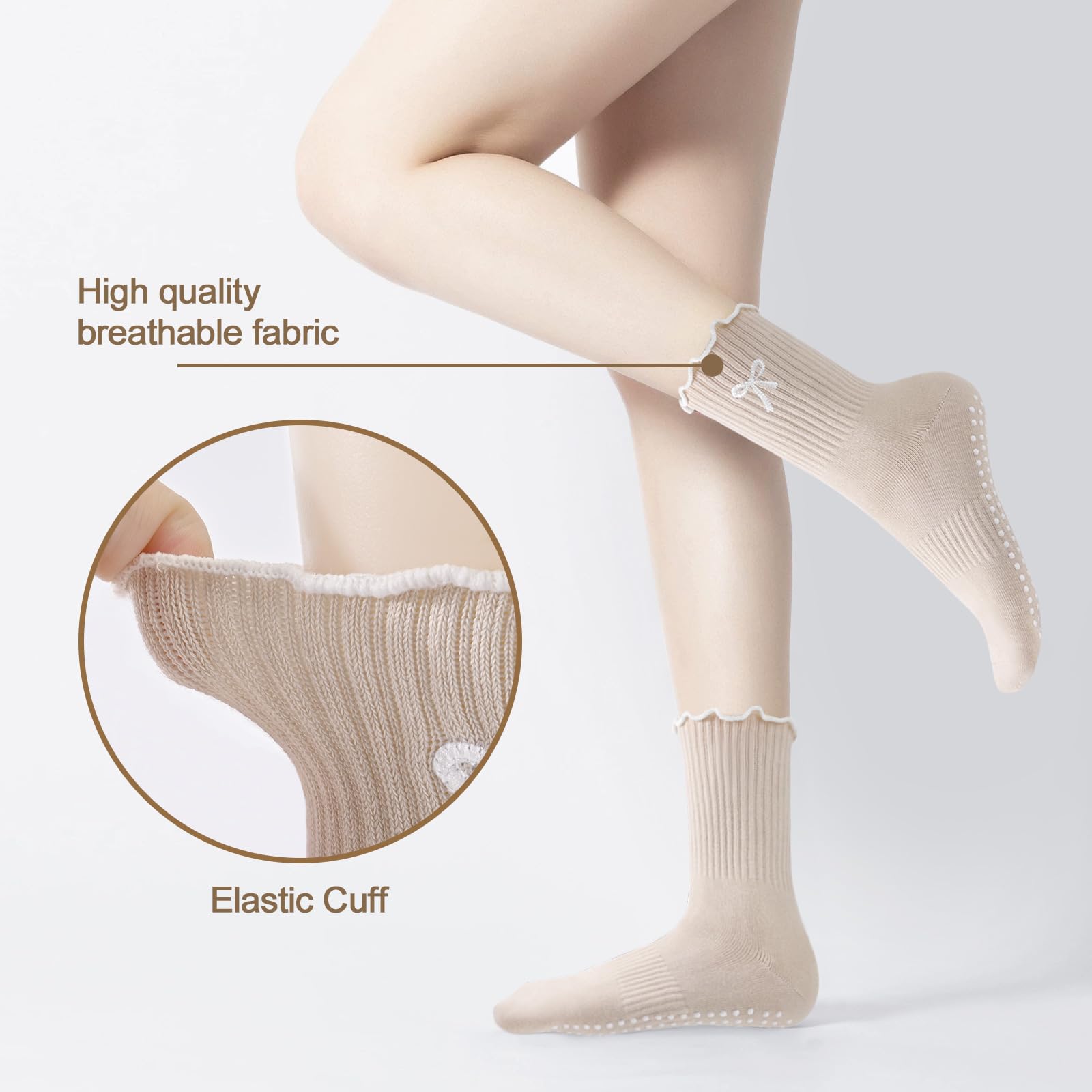 3 Pares de Calcetines de Pilat - Pilates Yoga Hose reseña y precio