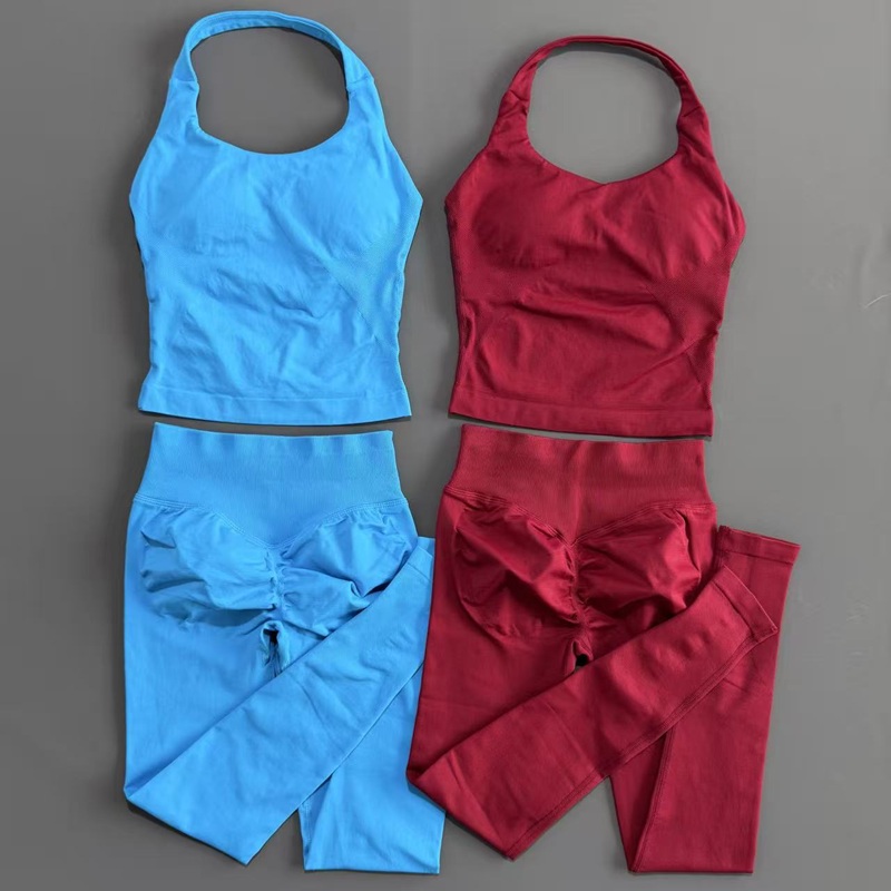 HISTELLO-Conjunto de Yoga de 2 - Pilates Yoga Leggings reseña y precio