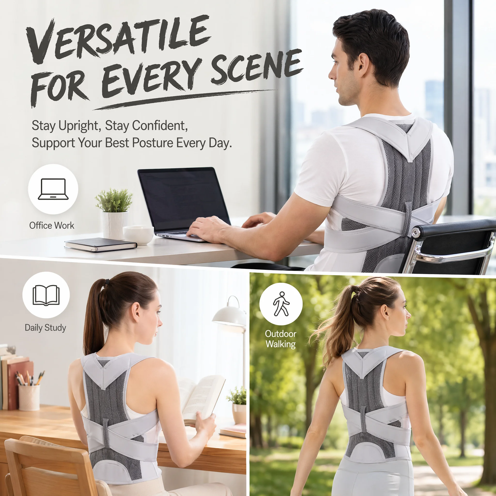 Corrector de Postura Ajustable - Posture Pole Corrector reseña y precio