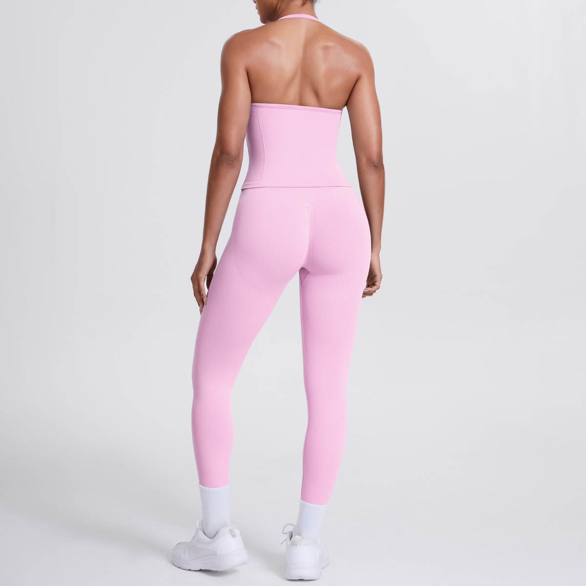 Traje de Yoga de punto sin cos - Pilates V Yoga reseña y precio
