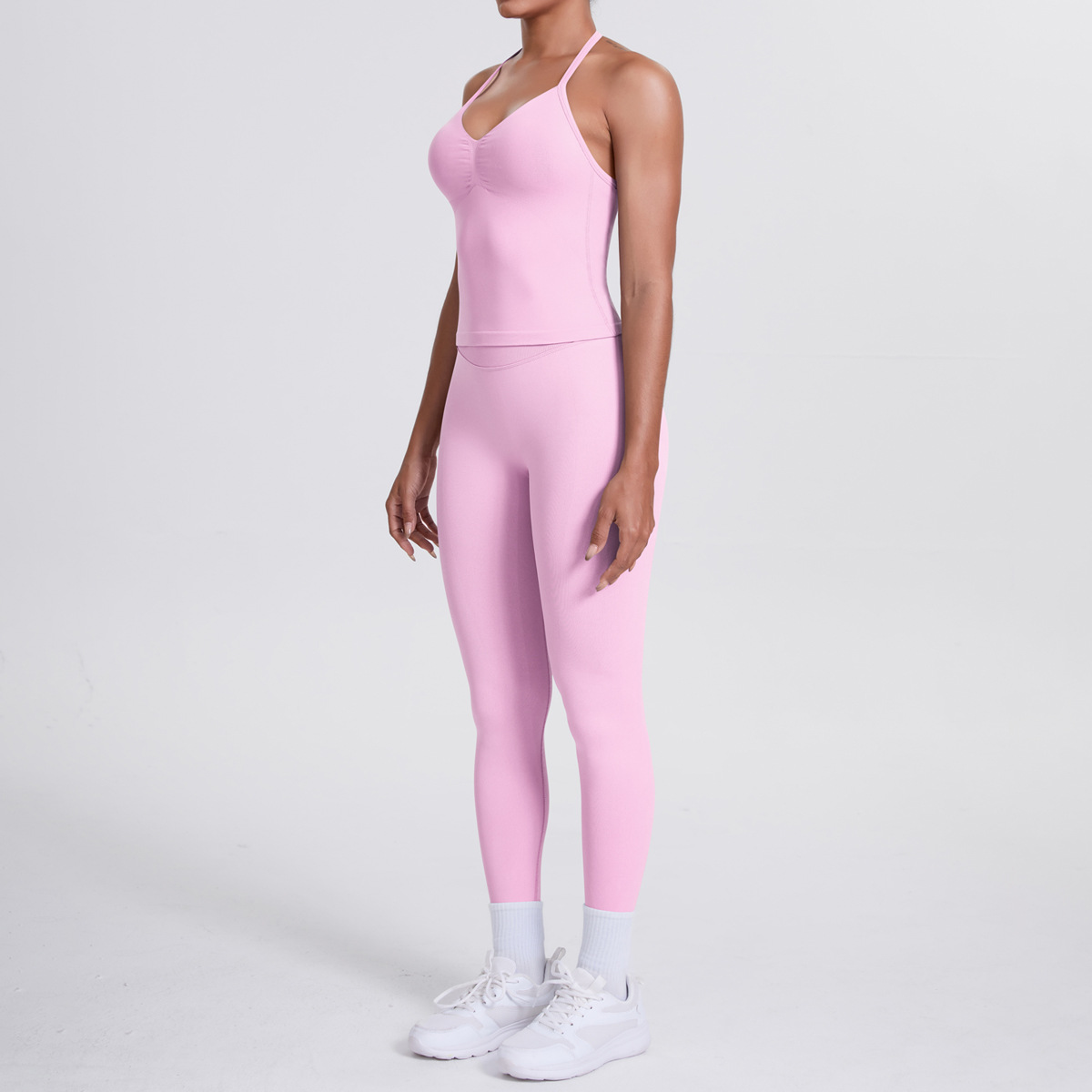 Traje de Yoga de punto sin cos - Pilates V Yoga reseña y precio