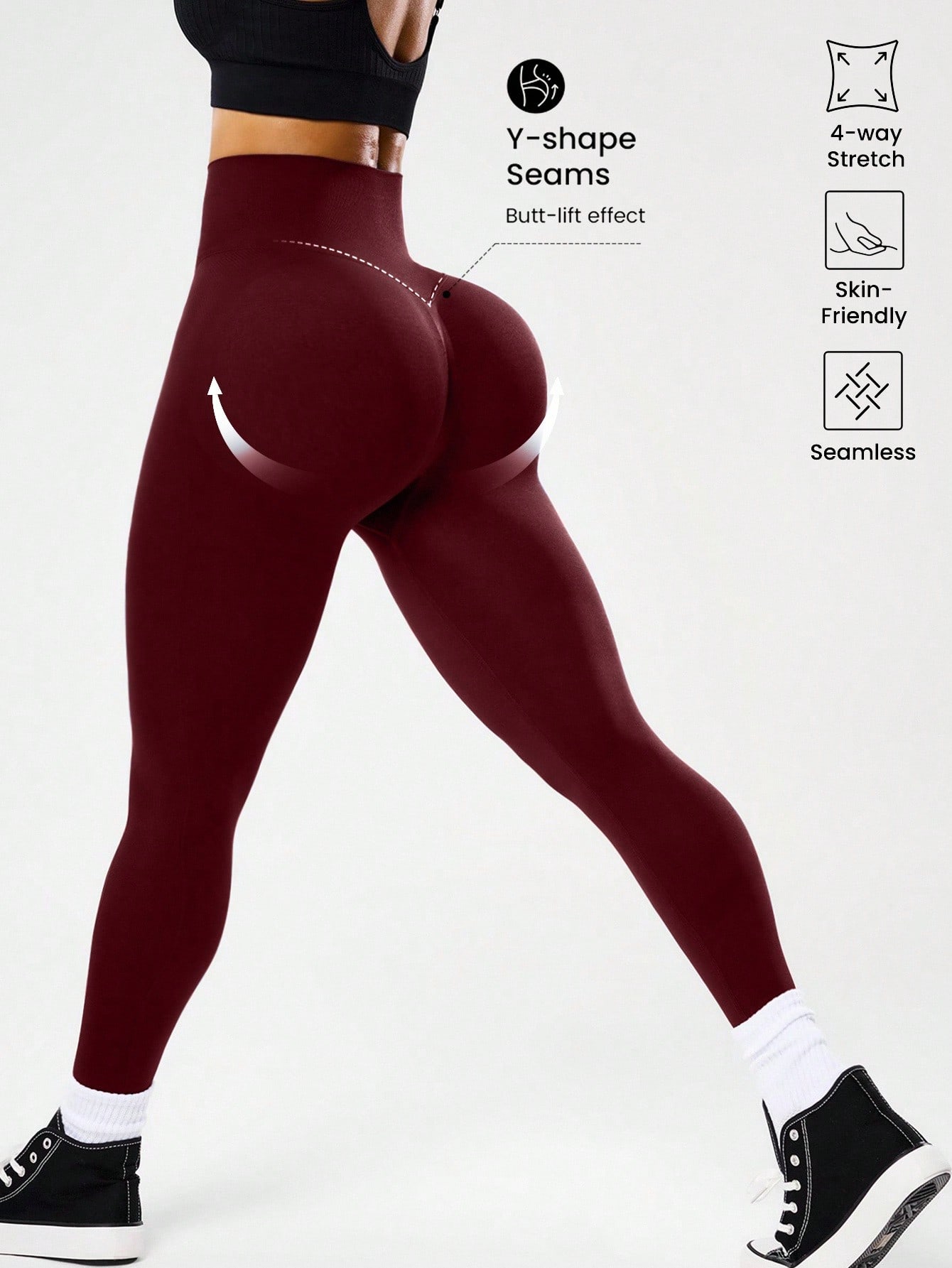 Leggings de yoga sin costuras  - Pilates Yoga Leggings reseña y precio